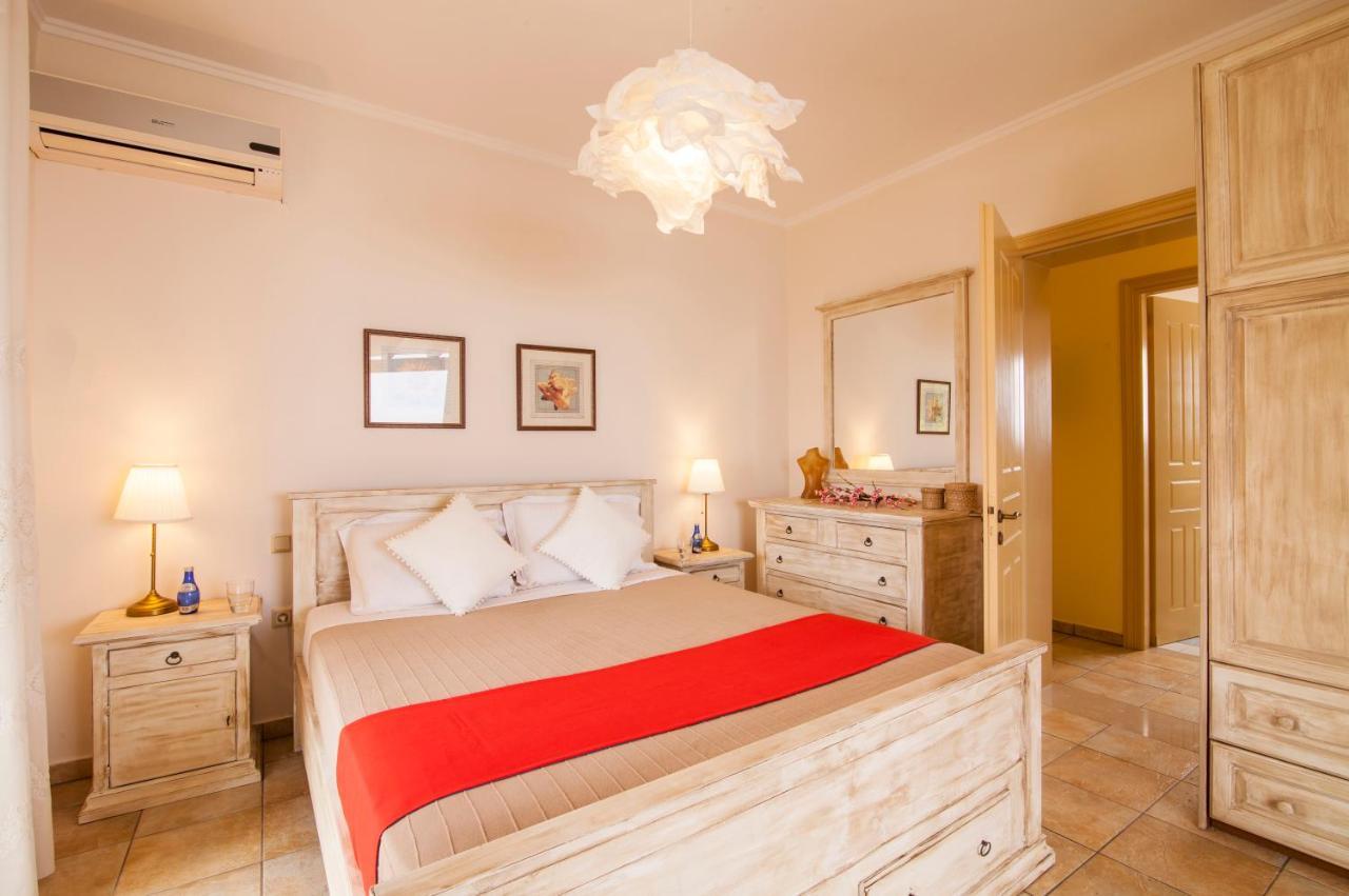 Beachfront Villa Victoras - With Private Beach Sidárion Extérieur photo