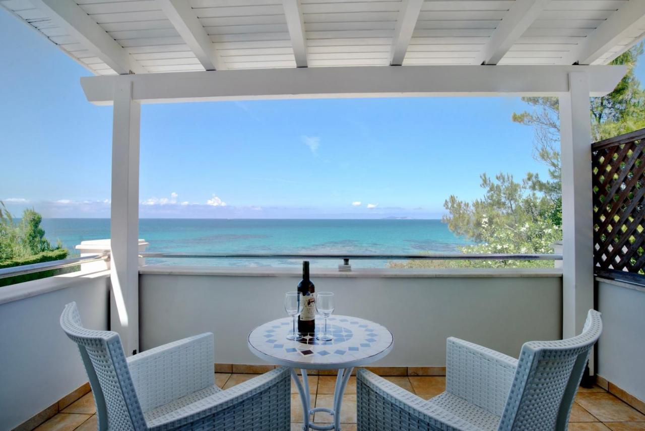 Beachfront Villa Victoras - With Private Beach Sidárion Extérieur photo